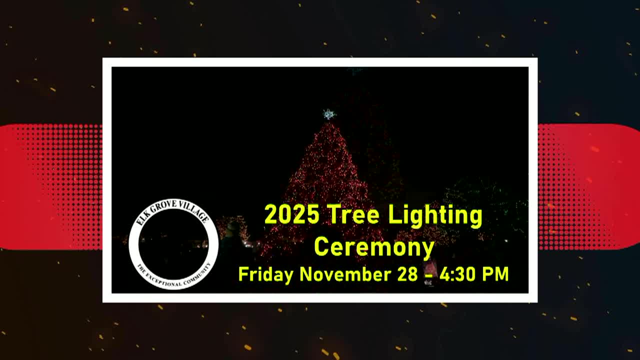 Thumbnail image for 2025 Tree Lighting Ceremony PSA